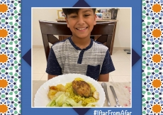 The #IftarFromAfar initiative celebrates the tradition of sharing meals with loved ones during the holy month of Ramadan. Although physically distant, the youth of our community showcase how their spirit of unity remains unshaken.