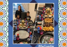 The #IftarFromAfar initiative celebrates the tradition of sharing meals with loved ones during the holy month of Ramadan. Although physically distant, the youth of our community showcase how their spirit of unity remains unshaken.