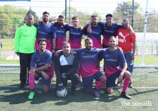 Finalists of the Football competition at the European Sports Festival 2019, held at the University of Nottingham. 