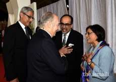 Ismaili Council for Ontario President Sheherazade Hirji bids farewell to Mawlana Hazar Imam on his departure from Ottawa.