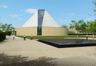 Artist rendering of the Ismaili Centre, Toronto.