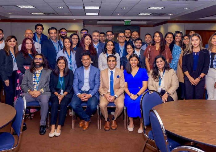 Leadership participants, speakers, Ismaili council leaders, and U.S Congressman Lloyd Doggett at the retreat in Austin.