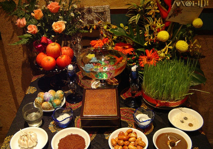 Festive spread for Navroz 