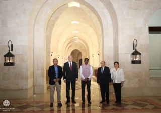 His Excellency Satish Kumar Sivan, Consul General of India to Dubai was hosted at the Ismaili Centre, Dubai