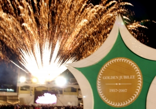 A fitting finale for the Golden Jubilee Games. 