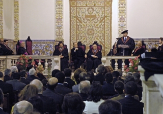 Ceremony bestowing the Honoris Causa Degree to Mawlana Hazar Imam