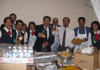 Food preparation volunteers in Toronto gear up for the Golden Jubilee celebrations  