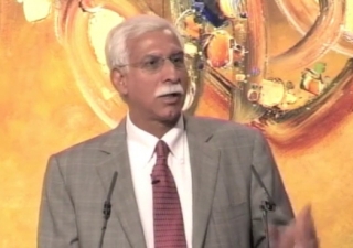 Firoz Rasul, President of the Aga Khan University, spoke at the Ismaili Centre, London on 8 July 2010, where he looked ahead toward the University&#039;s next 25 years.