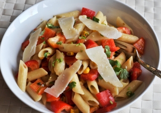 Oriental Vegetable Pasta