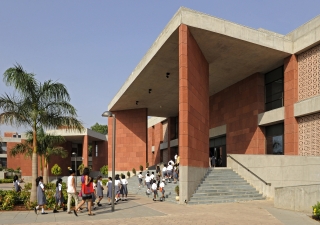 The purpose-built campus of the Aga Khan Academy, Hyderabad was designed by award-winning Bimal Patel of HCP in Ahmedabad.