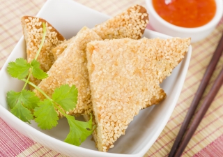 Sesame Prawn Toast