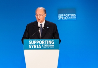 Mawlana Hazar Imam pledged to increase AKDN's Syria commitment to $200 million over the next four years.