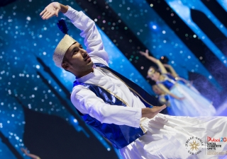 South Asian dance at the Closing Ceremony of the 2016 Jubilee Games. Asif Balesha