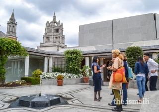 The Ismaili Centre London participated in the annual Open Garden Squares weekend, inviting the public to discover and enjoy the Centre's beautiful garden.