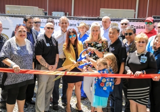 Ribbon cutting ceremony of the ARA K-9 Training Facility in Johns Creek, GA.