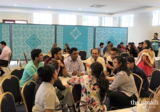 Group work during the session