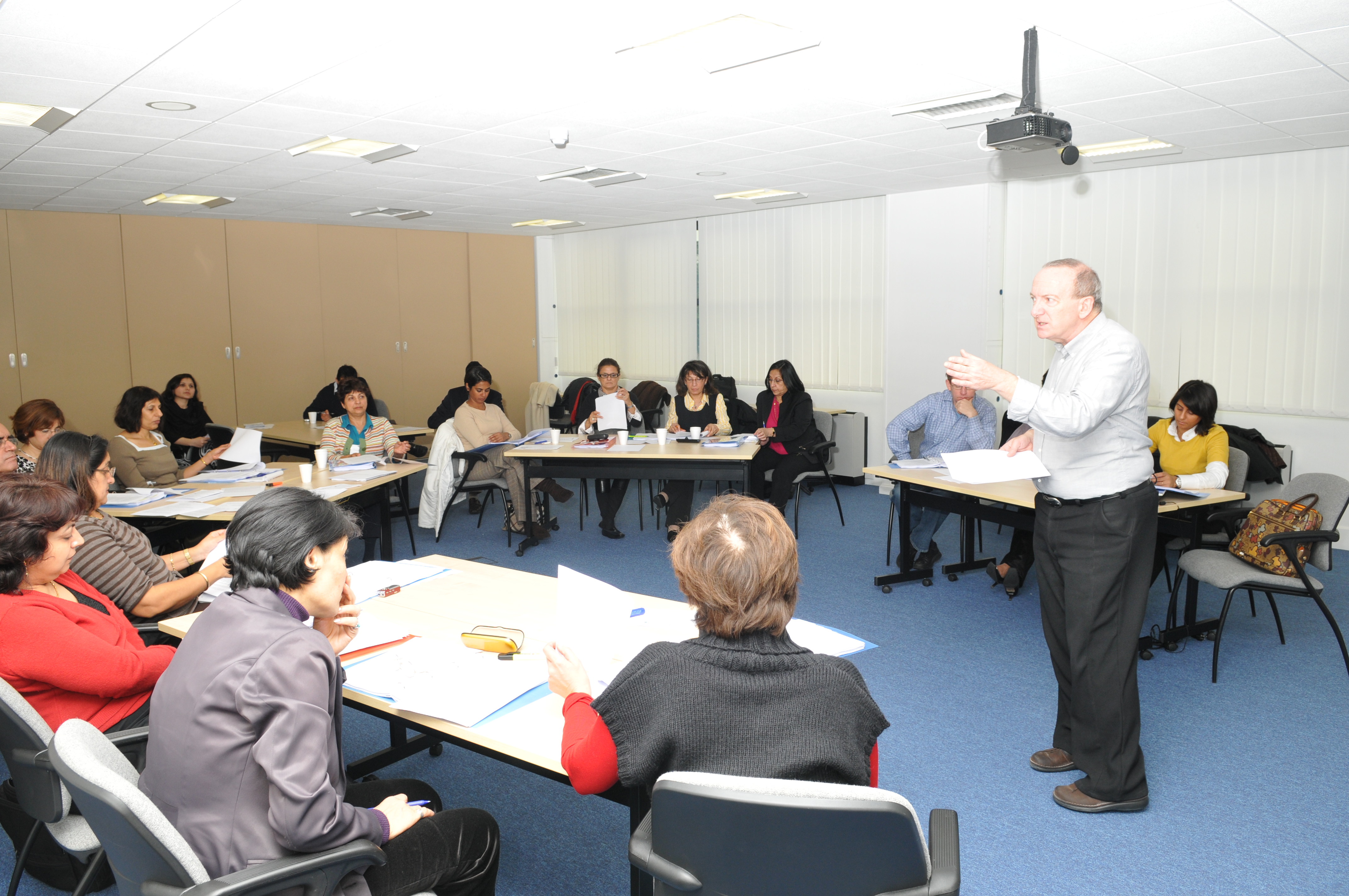 Learning Partners receive training to support learners on their journey to achieving the Certificate in Lifelong Learning. Photo: Courtesy of the Ismaili Council for the EU