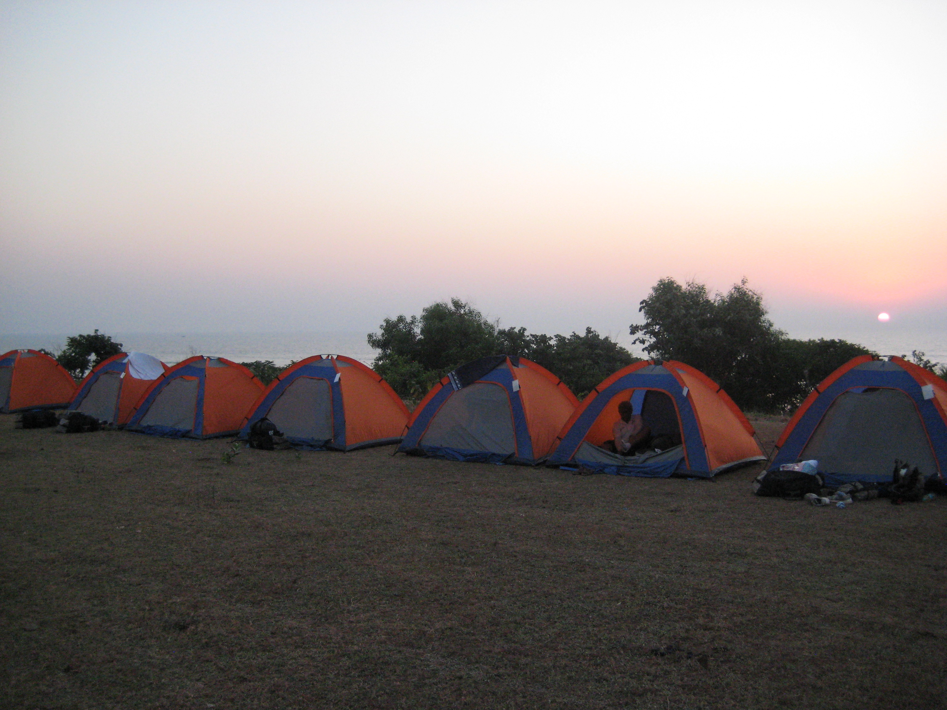 For five nights, participants camped in scenic campsites along the Konkan coast. Photo: Shahed Karim