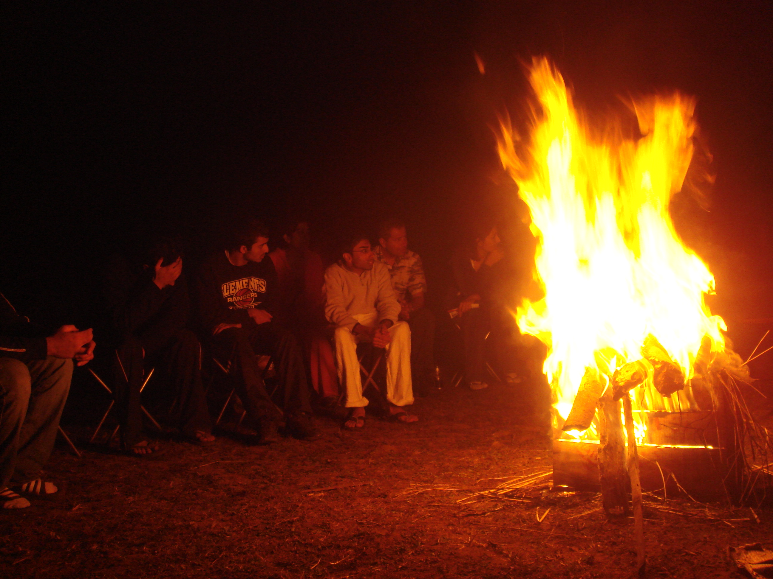 Celebrating New Year's Eve in the unique setting of the small Indian village of Madhban was a night to remember. Elders and locals performed traditional dances as the whole village gathered to welcome the participants. Later, around a campfire, the group told stories, sang songs and drank chai to bring in the New Year. Photo: Shaneen Makhani