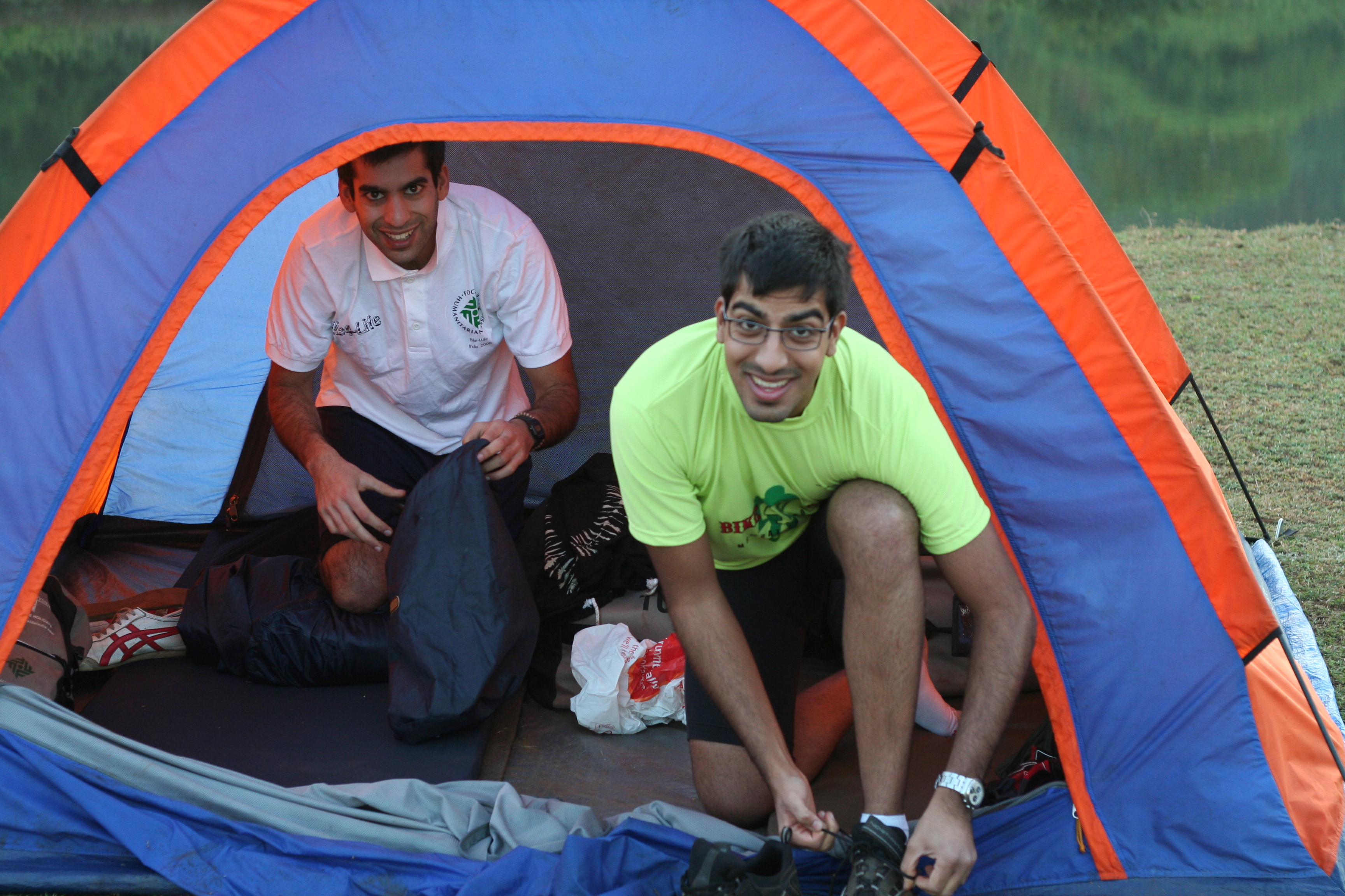 For five nights, participants camped in scenic campsites along the Konkan coast. Photo: Altaf Moledina