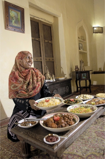 Mama Diya, one of Jahazi's finest Swahili chefs. Photo: Courtesy of the Ismaili Council for Kenya