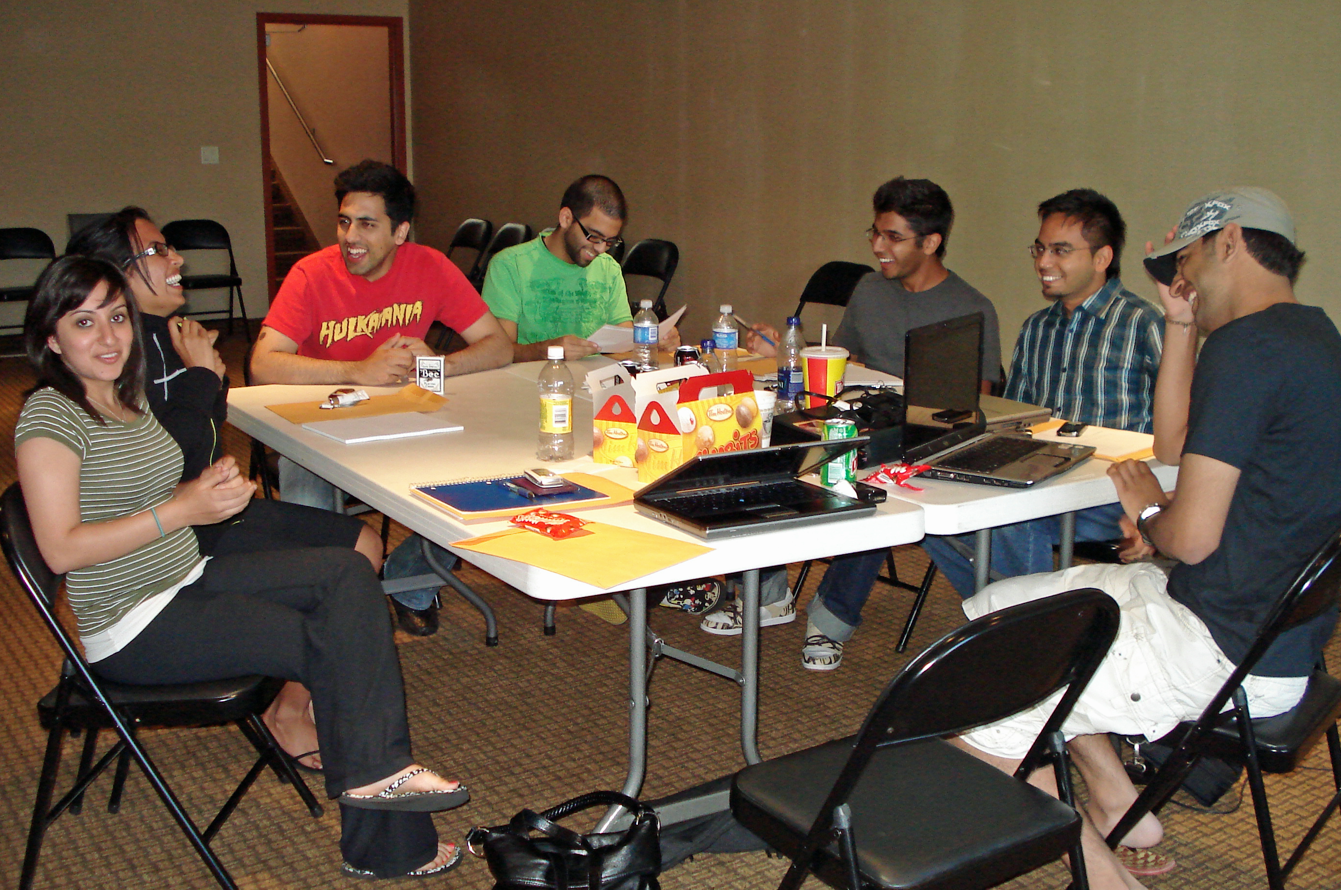 Members of the Ismaili Students Association Executive team gather for a summer retreat to plan the following year's activities. Photo: Nimeera Nanji