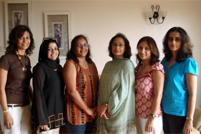 Members of the Paediatric Support Group pose together for a photograph. Photo: Courtesy of the PSG