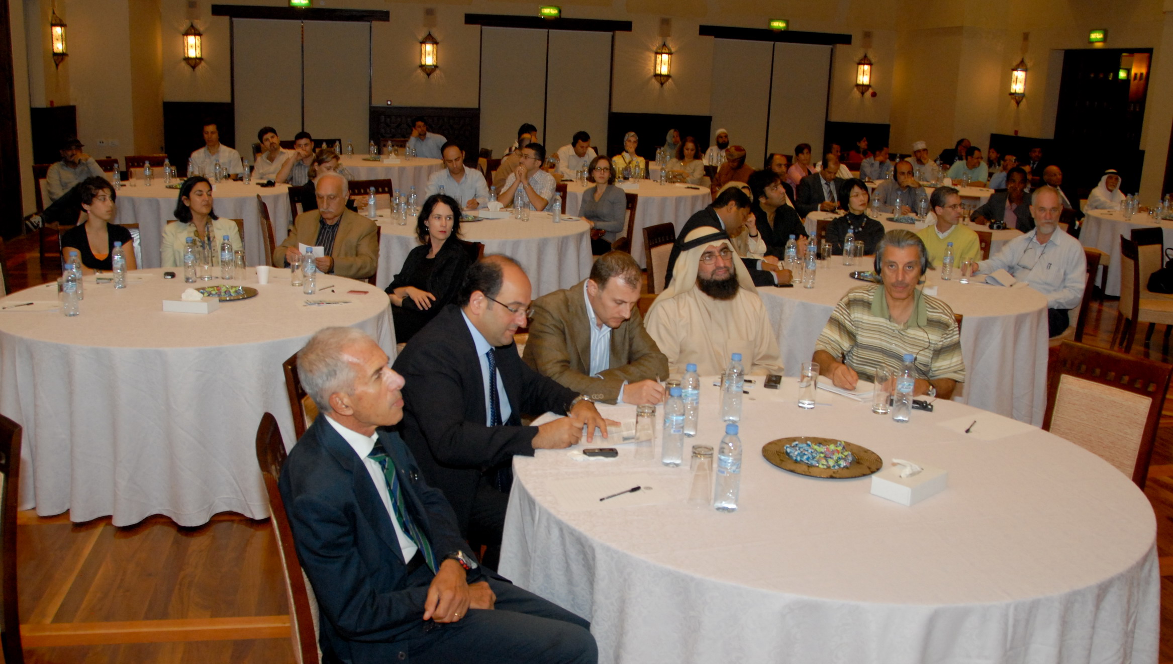 The ATHAR lecture series brought together architects, engineers, archaeologists and other professionals to hear experts from all over the Arab world. Photo: Rafiq Ally