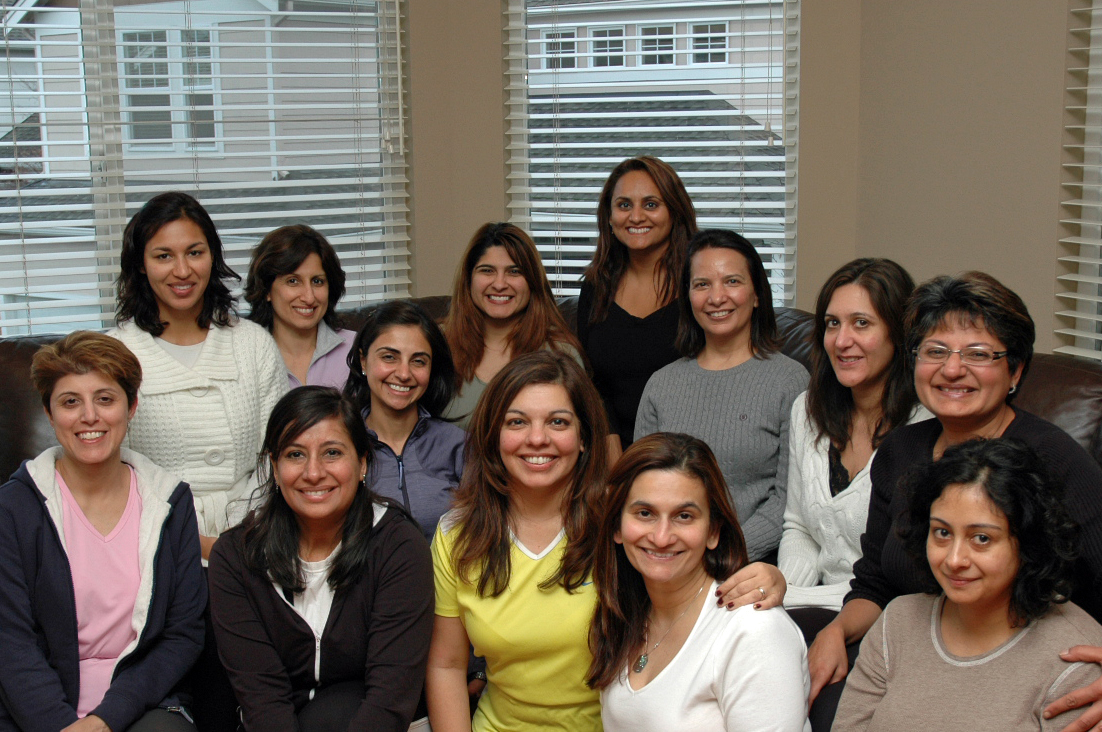 Members of the Mind, Body, Soul book club gather for a group photograph. The club has become an important part of Seattle's Ismaili community. Photo: Courtesy of Shairose Gulamani