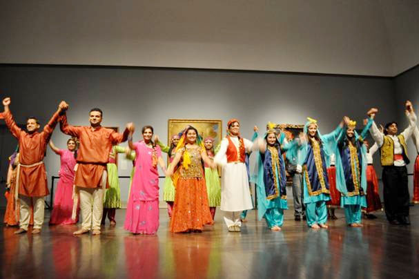 Ismaili youth present a “Jubilee Dance” at the Museum of Fine Arts, Houston on 21 May. Photo: Courtesy of the Ismaili Council for SW USA