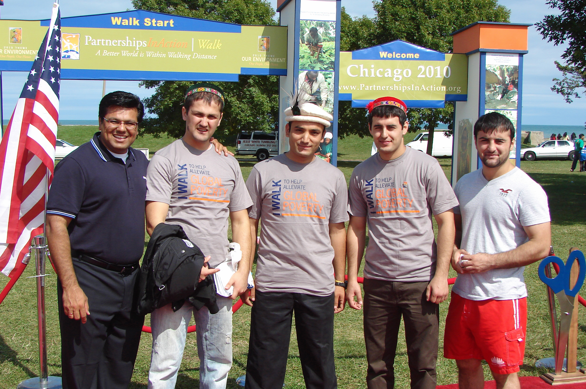 At the 2010 Walks, half of the funds raised will go toward relief and recovery efforts in Pakistan. The Partnership Walk in Chicago alone has already raised over $400 000 for Aga Khan Foundation projects that fight poverty in environmentally sustainable ways. Photo: Hanif Jaffer