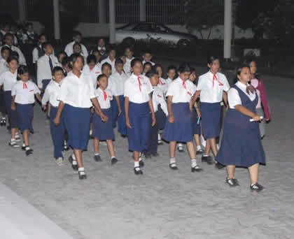 March past in Tanzania. Photo: Ismaili Council for Tanzania 