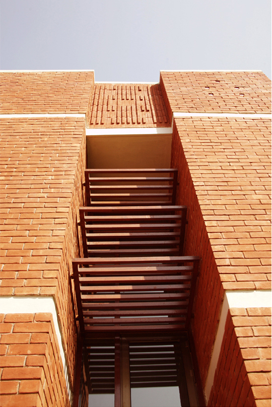 The brick-clad Ismaili Jamatkhana Lahore recalls the Mughal-era monuments that dot the city. Photo: Courtesy of the Ismaili Council for Pakistan