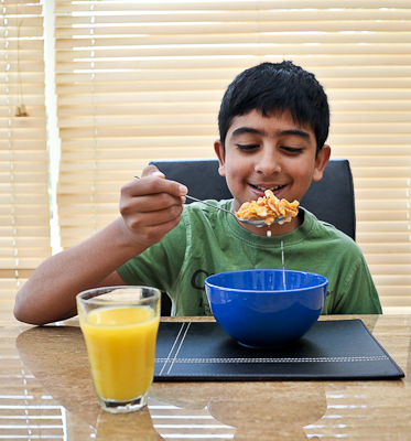 Eating breakfast every day can help improve concentration, reduce hunger and maintain a healthy weight. Photo: Barkatali Kerai