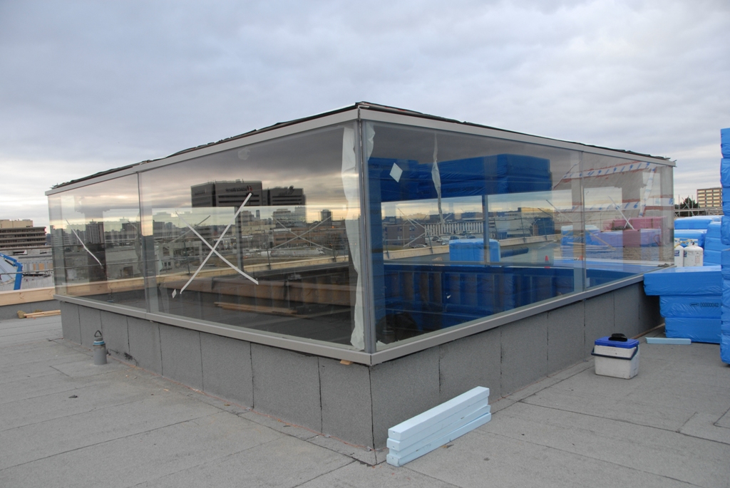 Clearstory skylight over the multipurpose lounge of the Aga Khan Museum. Photo: Imara Wynford Drive Ltd / Moez Visram