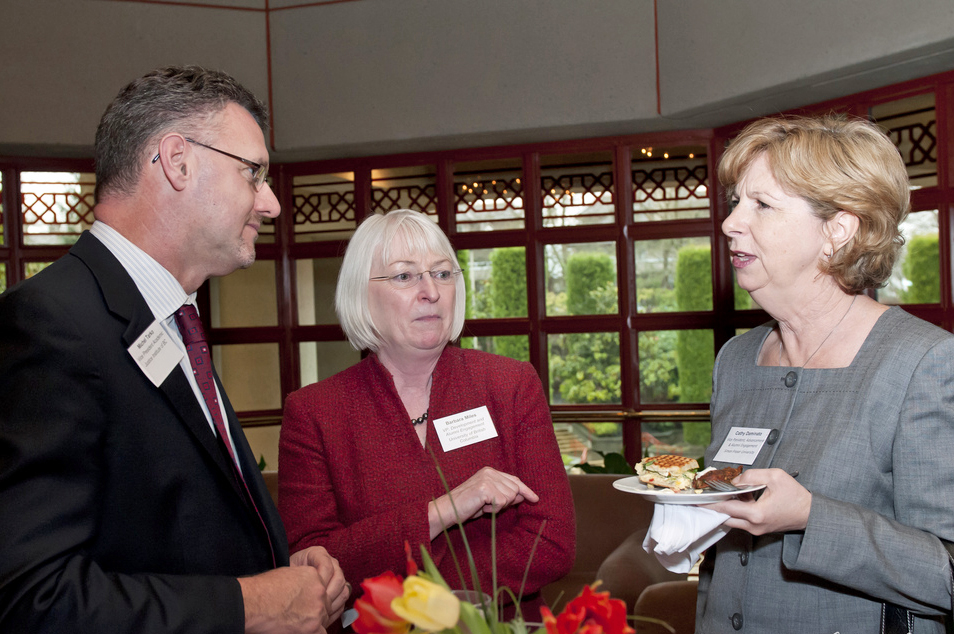 The inaugural Ismaili Centre Lecture in Burnaby was attended by civil society leaders, members of academia, and representatives from the government and diplomatic corps. Photo: Azim Verjee