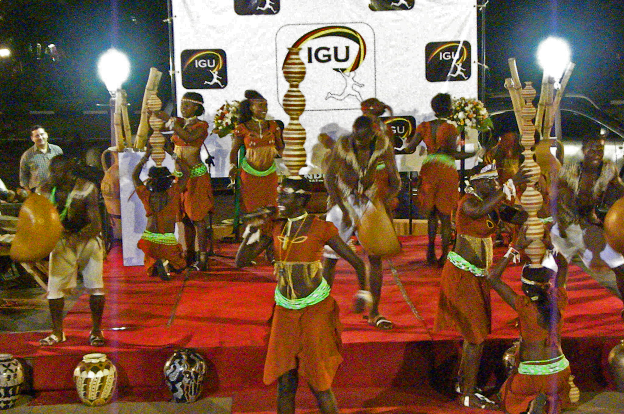 Uganda's renowned Ndere group entertains during the opening ceremony of the 2011 Ismaili Games Uganda. Photo: Courtesy of the Ismaili Council for Uganda