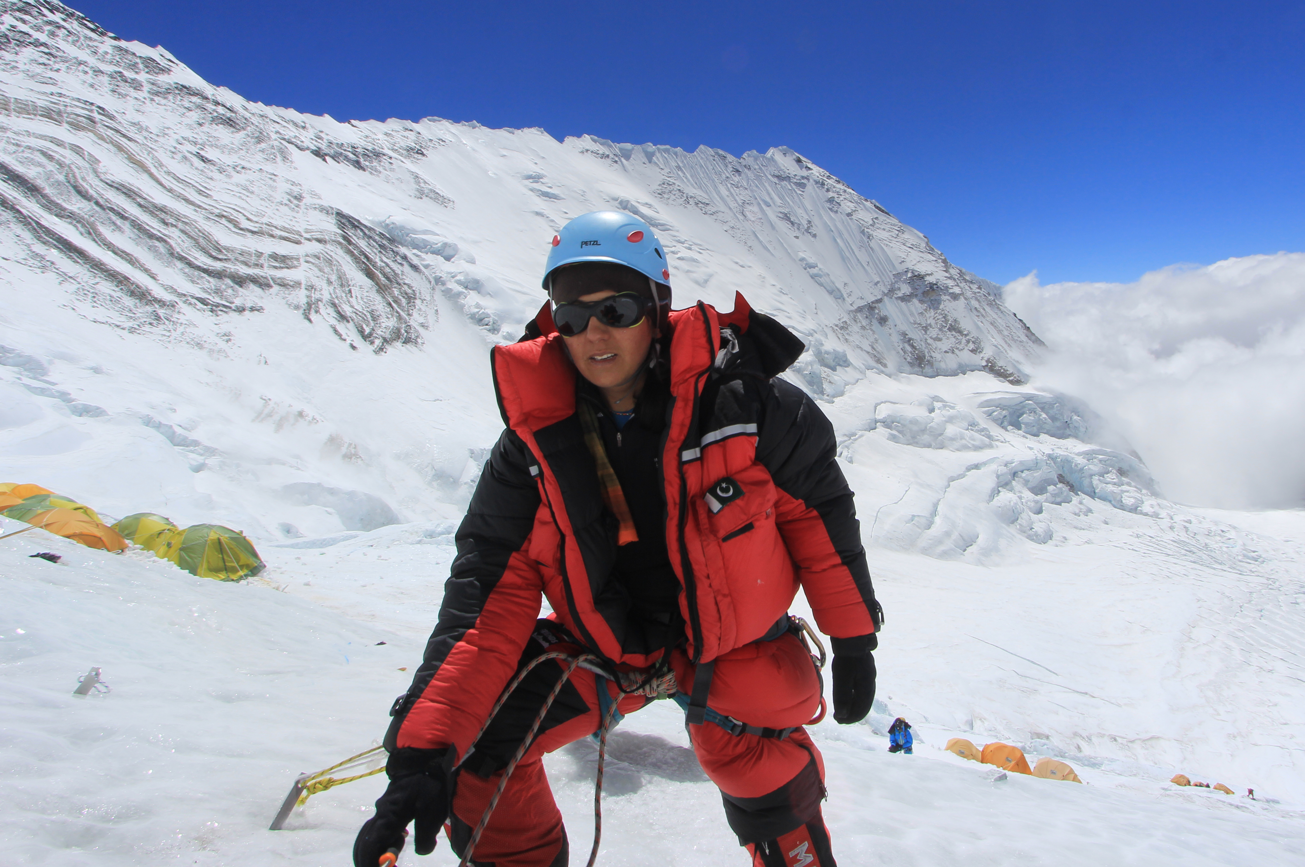 Samina Baig hopes that her achievement will inspire the millions of women in Pakistan. Photo: Mirza Ali