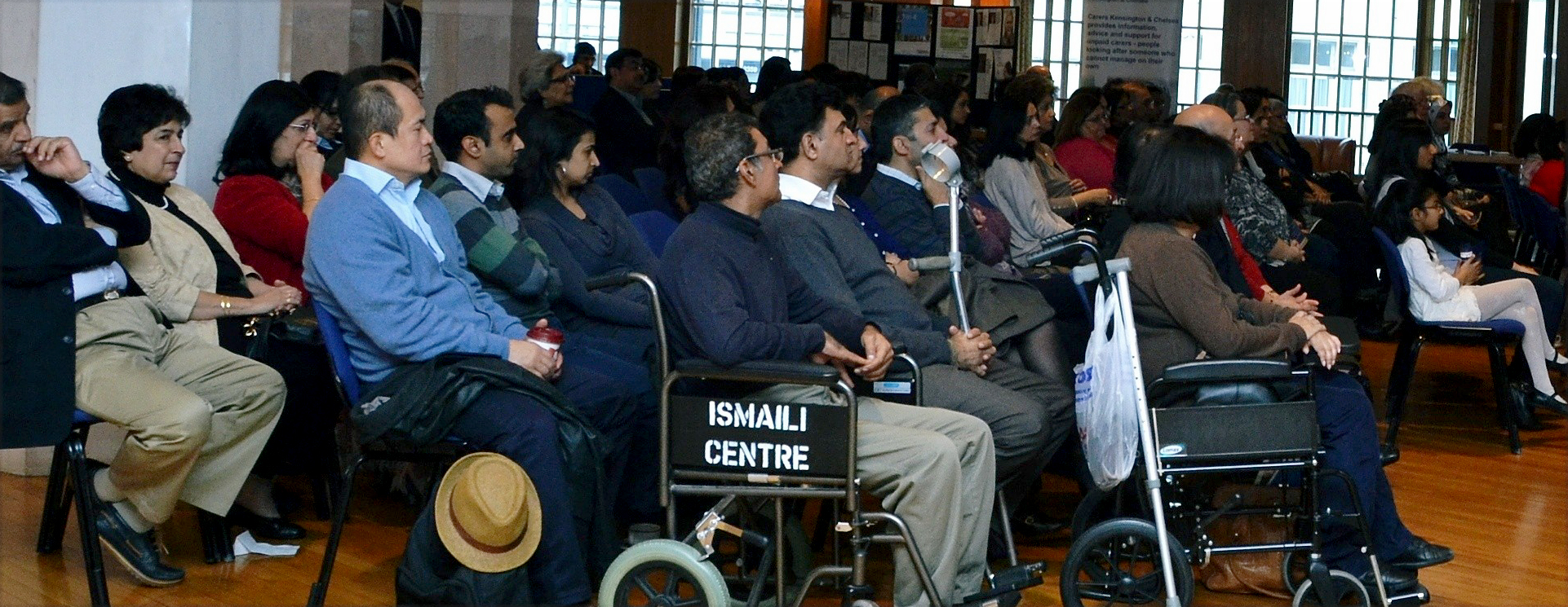 Disability Awareness Day at the Ismaili Centre, London attracted a large cross-section of the Jamat, who took part in workshops and activities to discuss disability and mental health sensitivities. Photo: Jahanara Mirza